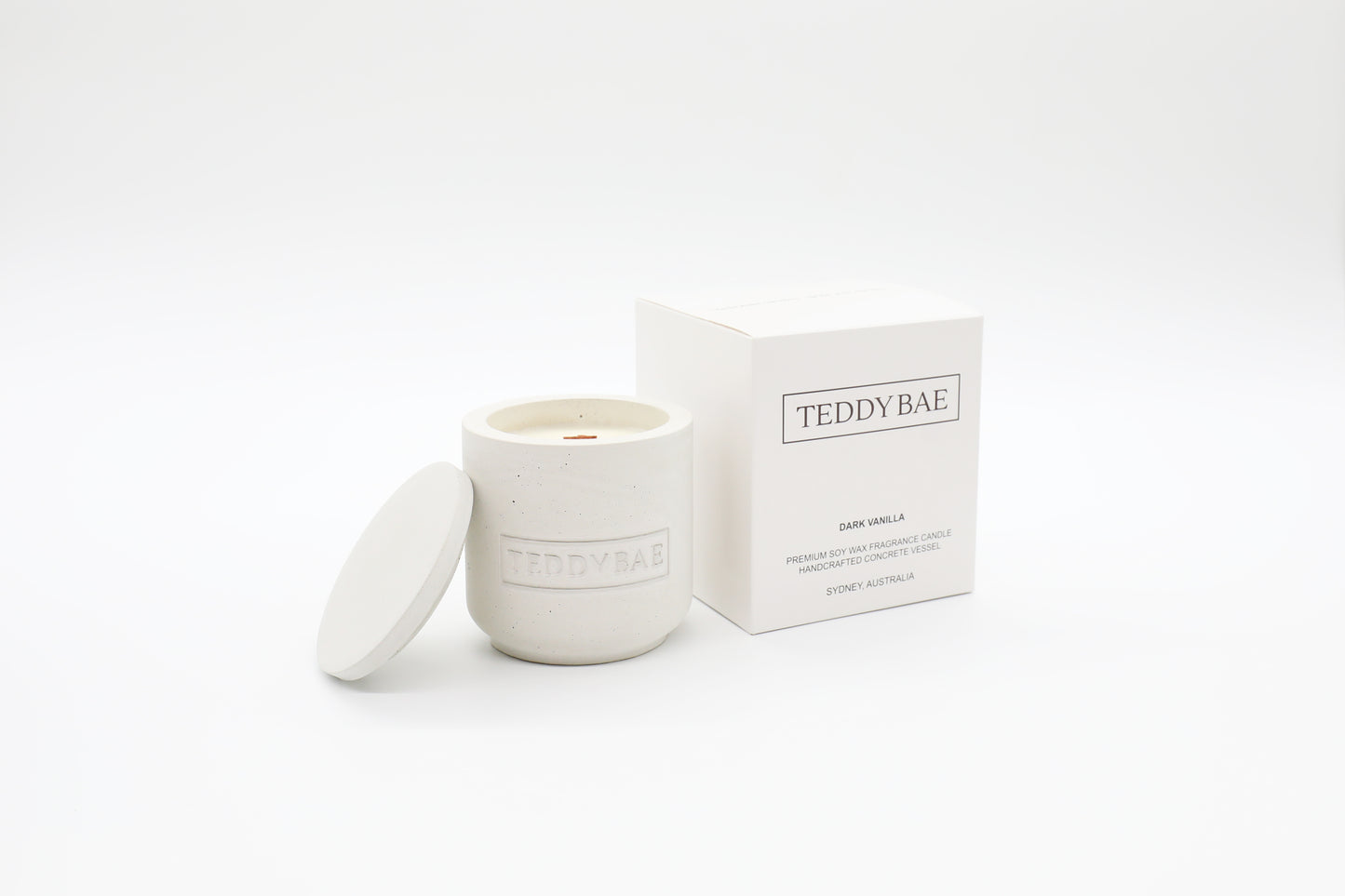 Dark Vanilla Soy Wax Candle