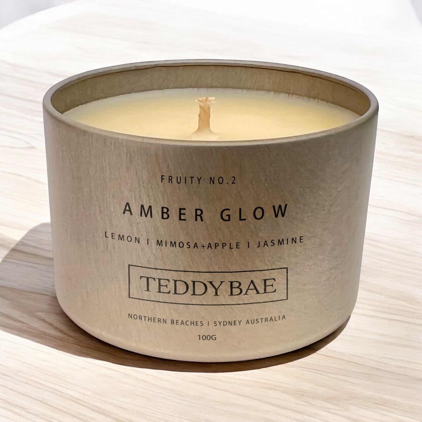 Amber Glow Travel Tin