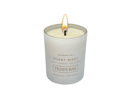 8oz Glass Jar Silent Night