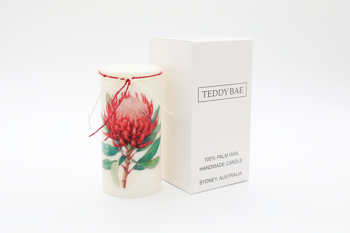 Australian Waratah Candle