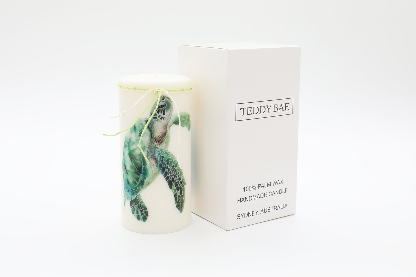 Green Turtle Candle