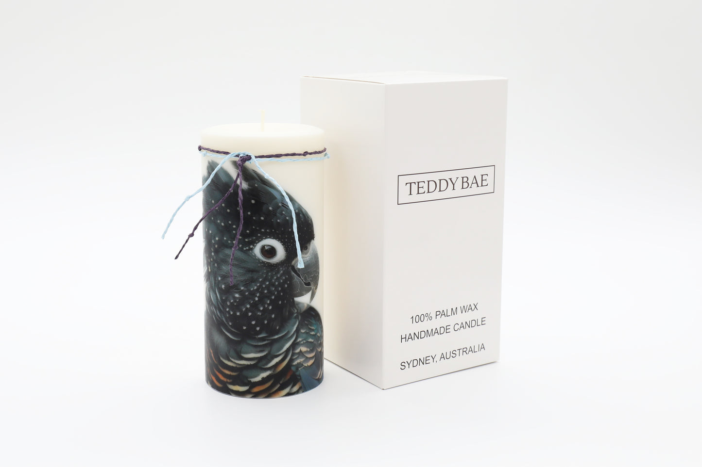 Black Cockatoo Candle