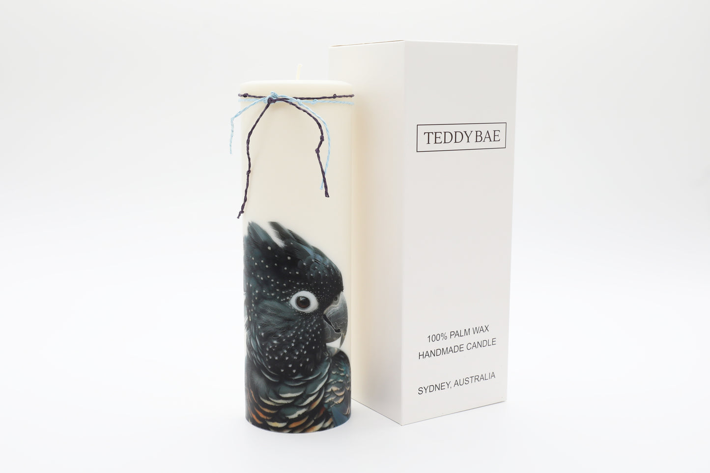 Black Cockatoo Candle