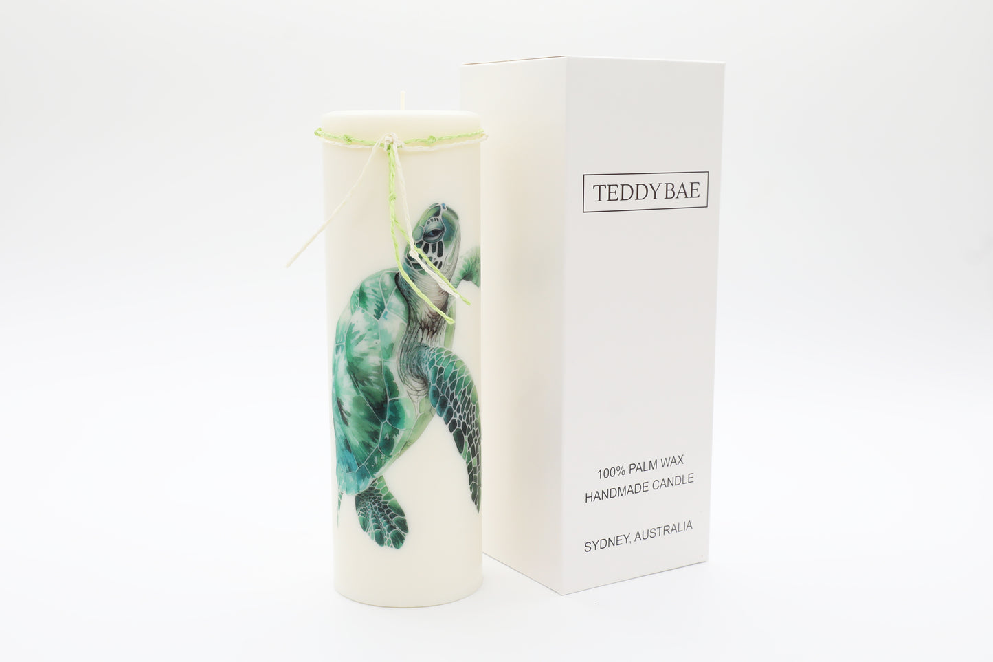 Green Turtle Candle