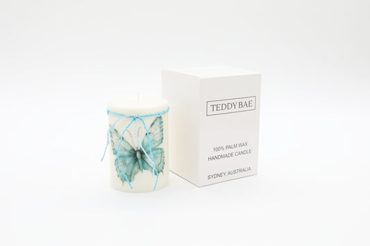Acqua Butterfly Candle