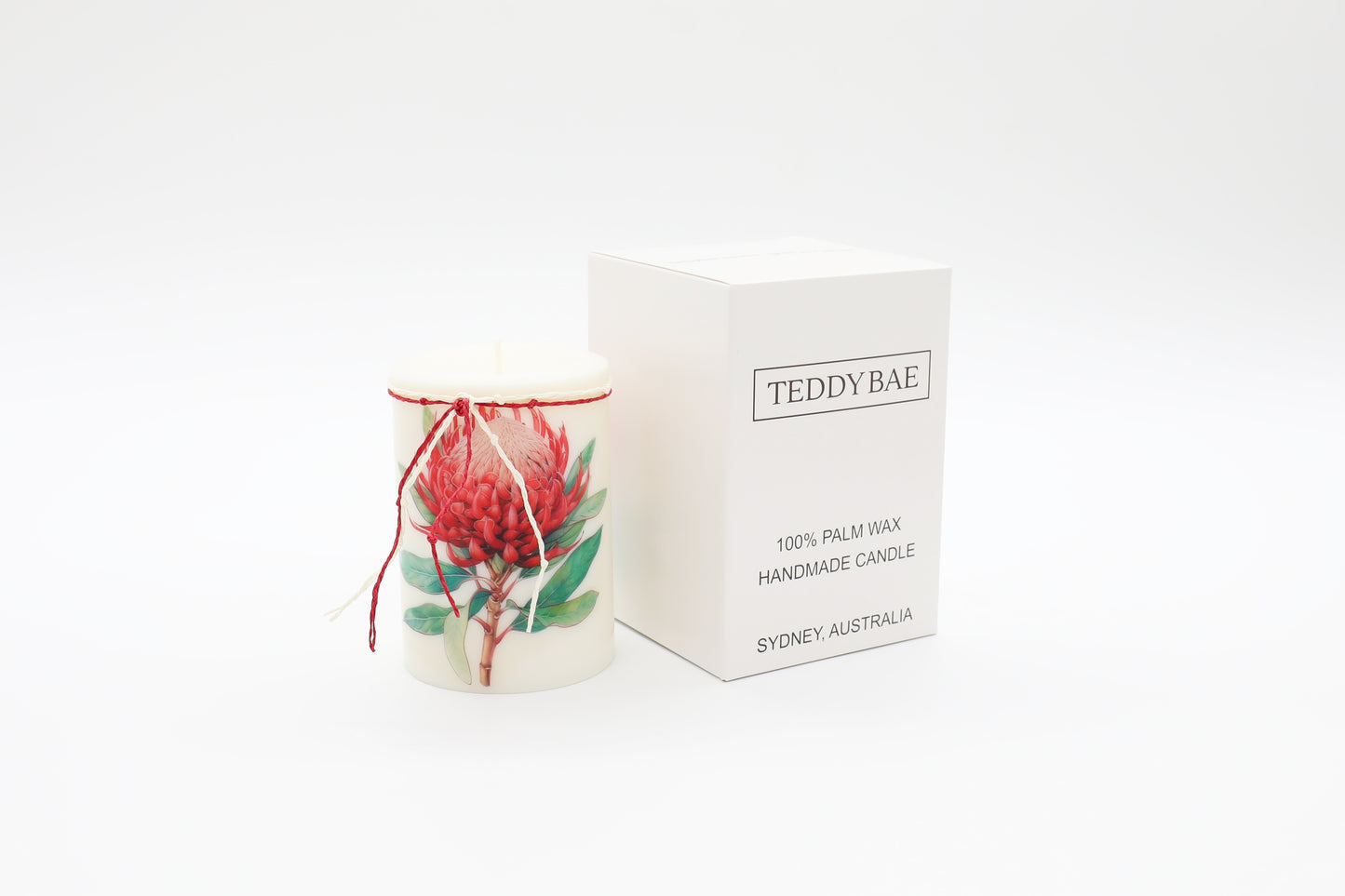 Australian Waratah Candle