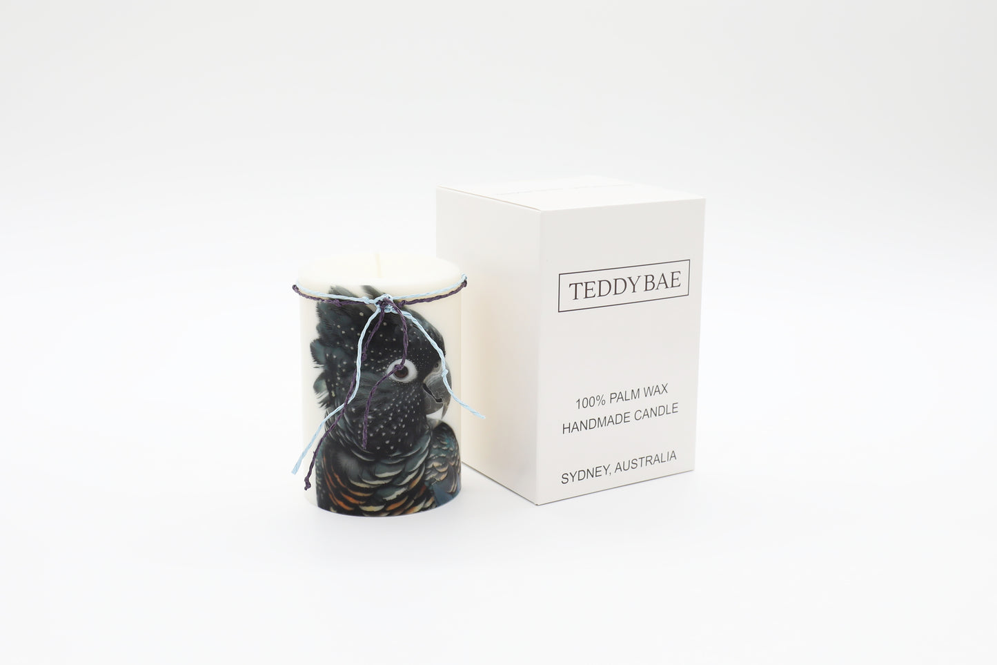 Black Cockatoo Candle