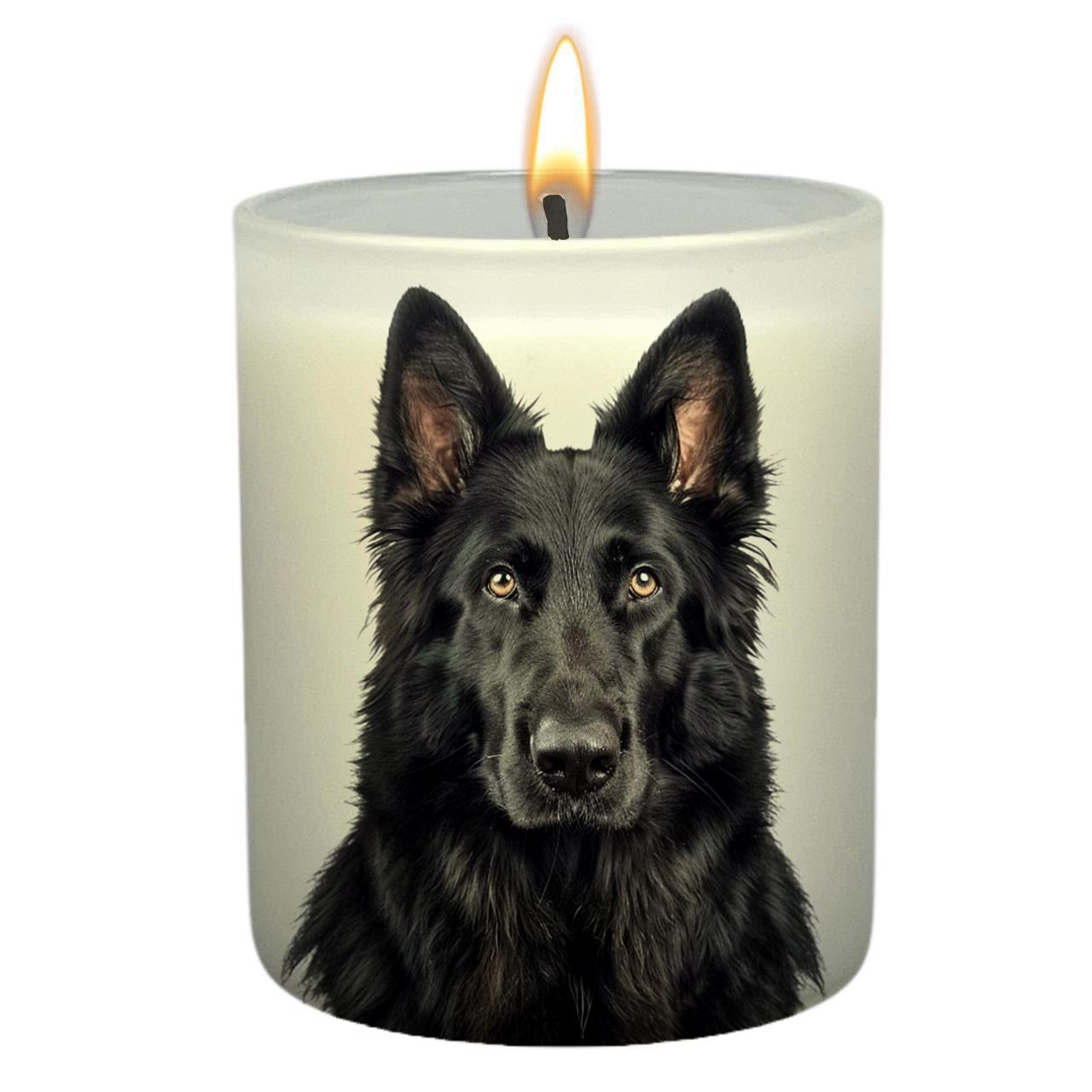 German Shepherd Black_Head