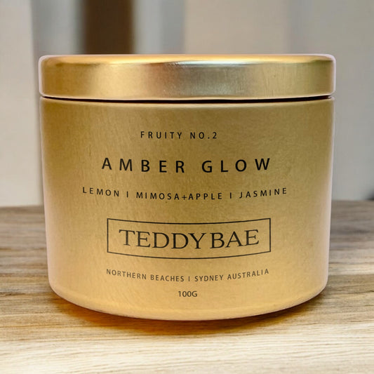 Amber Glow Travel Tin